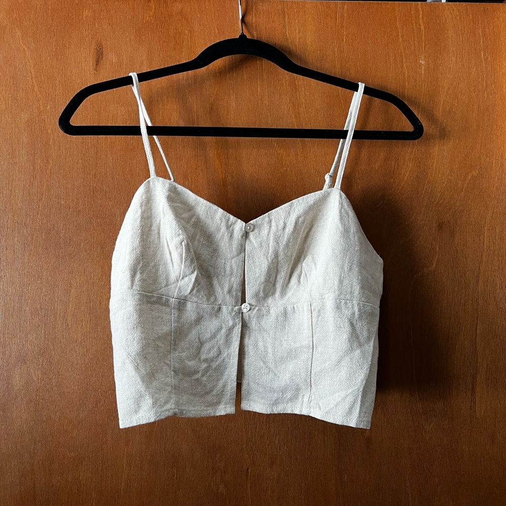 Pacsun Open Button Tank